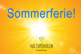 Kulturskolen tar ferie